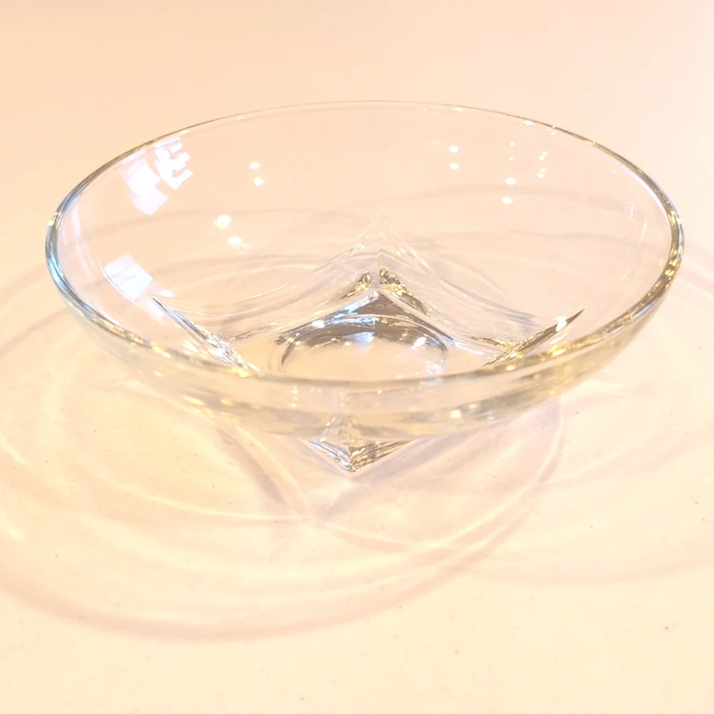 Vintage Hazel Atlas Colonial Square Glass Bowl. 6